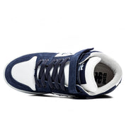 GRASSHOPPER - NAVY SUEDE & WHITE LEATHER