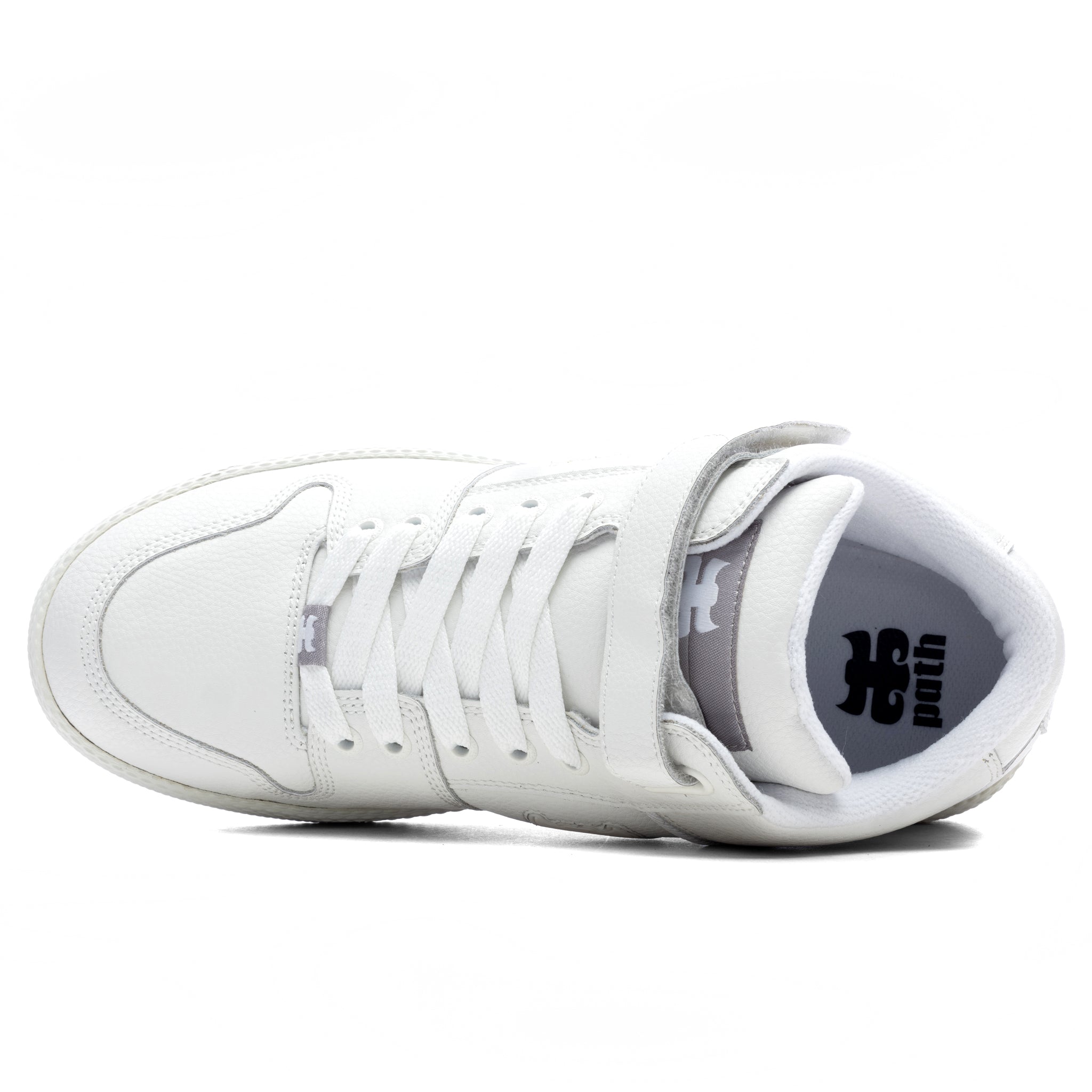 GRASSHOPPER - WHITE PEBBLE LEATHER