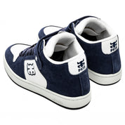 GRASSHOPPER - NAVY SUEDE & WHITE LEATHER