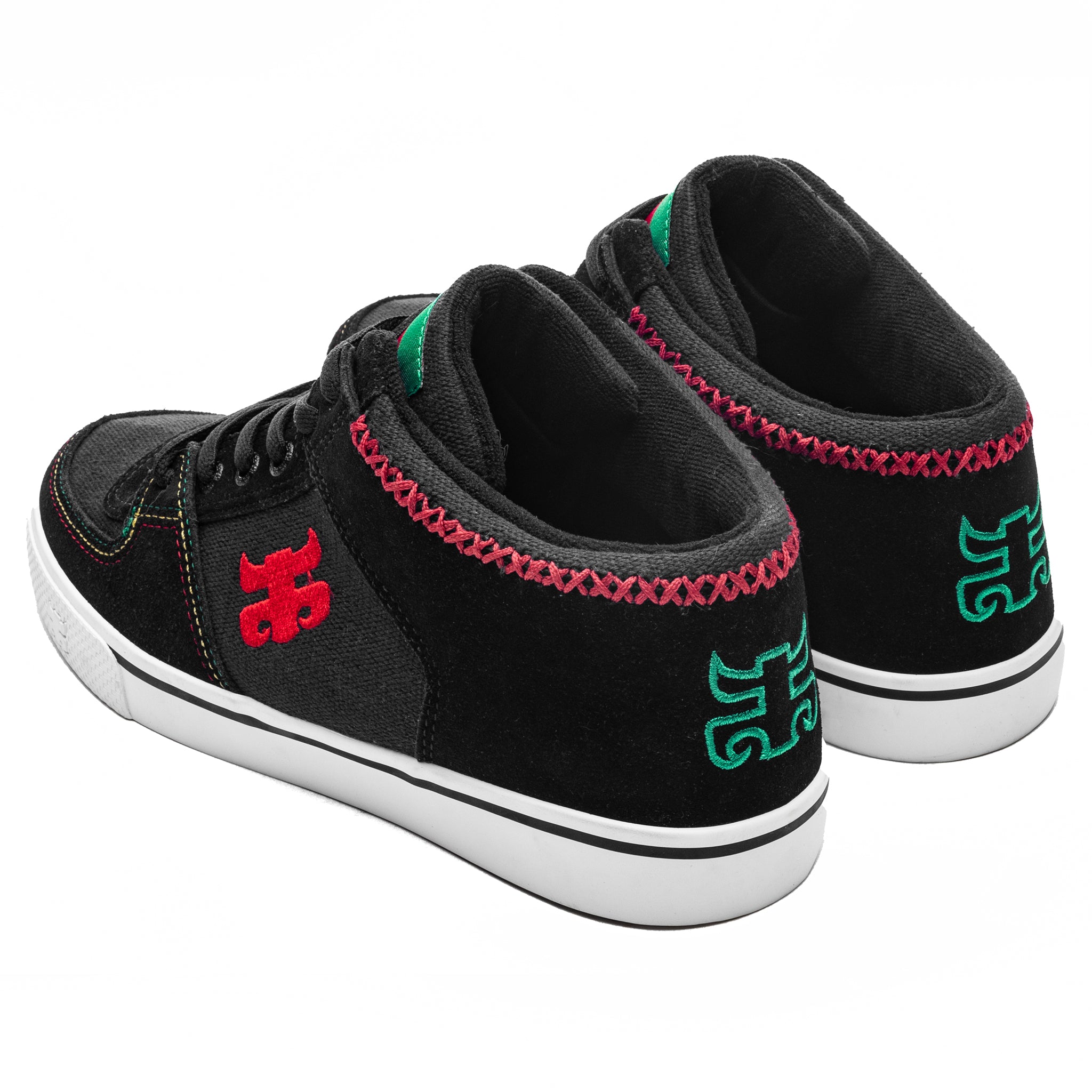 REED MID - BLACK SUEDE HEMP RASTA