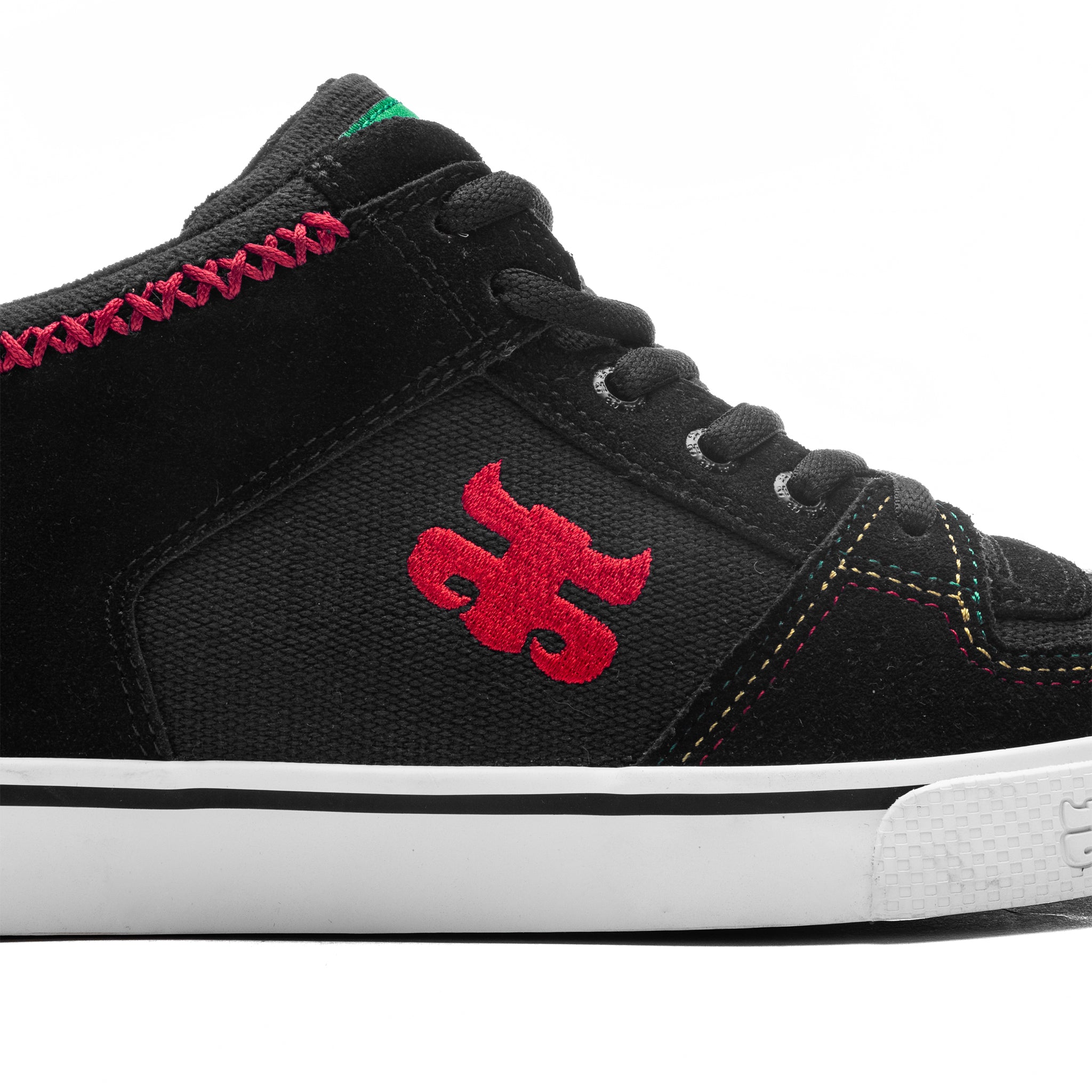 REED MID - BLACK SUEDE HEMP RASTA