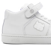 GRASSHOPPER - WHITE PEBBLE LEATHER