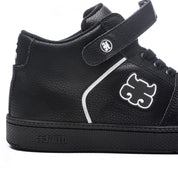 GRASSHOPPER - BLACK PEBBLE LEATHER