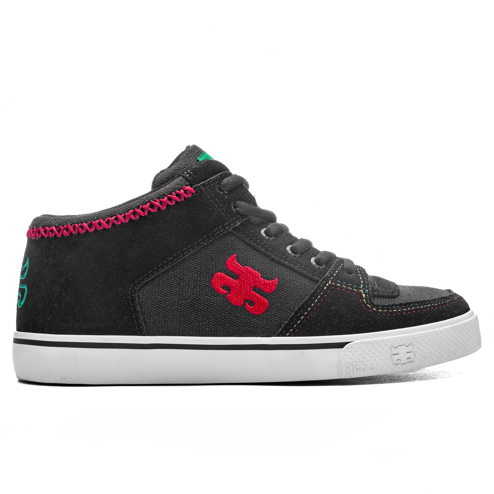 REED MID - BLACK SUEDE HEMP RASTA