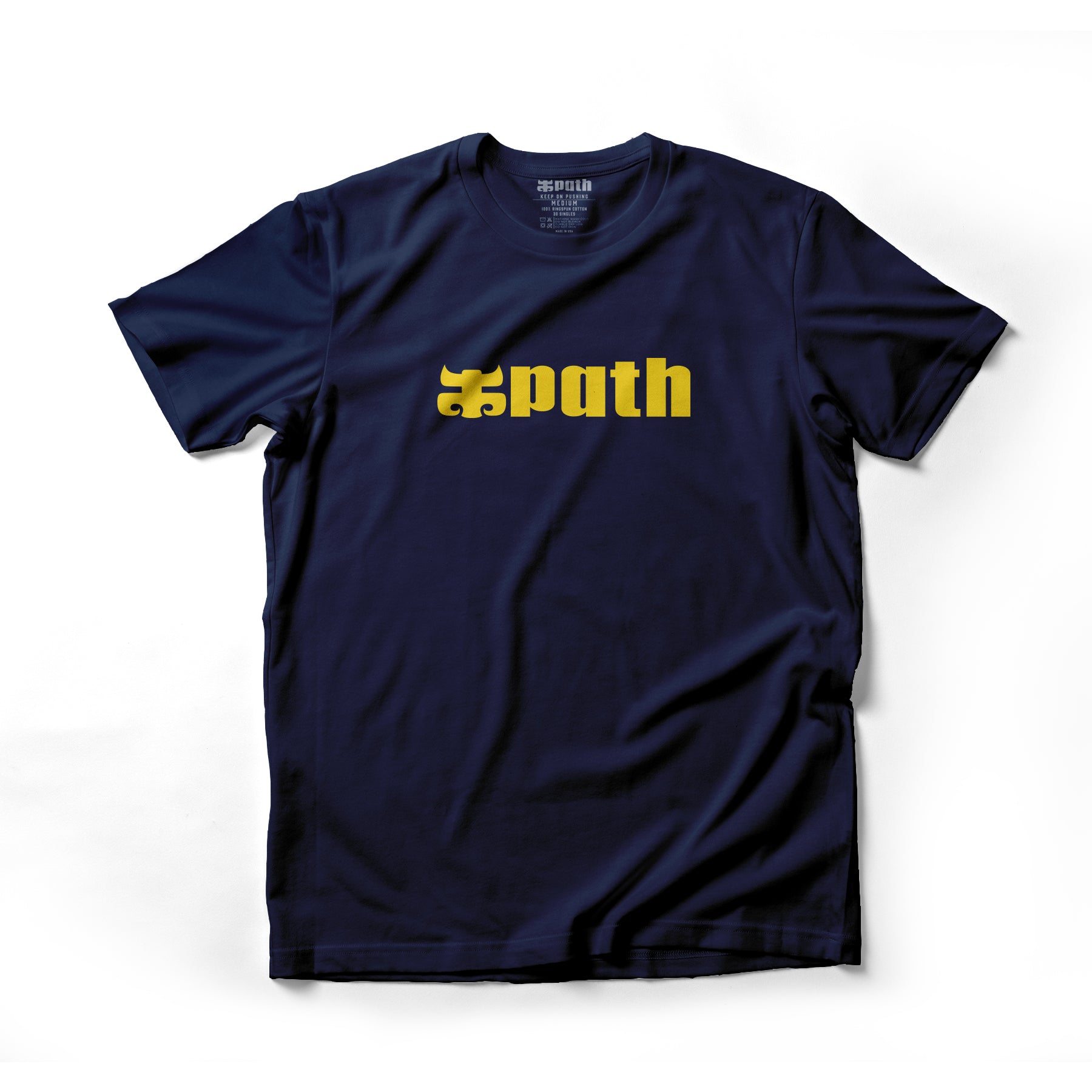 VINTAGE LOGO TEE | NAVY