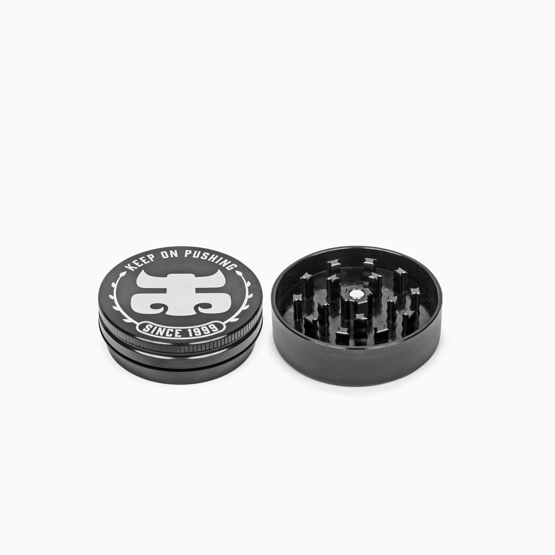 IPATH X SCS | BLACK 2 PIECE HERB GRINDER