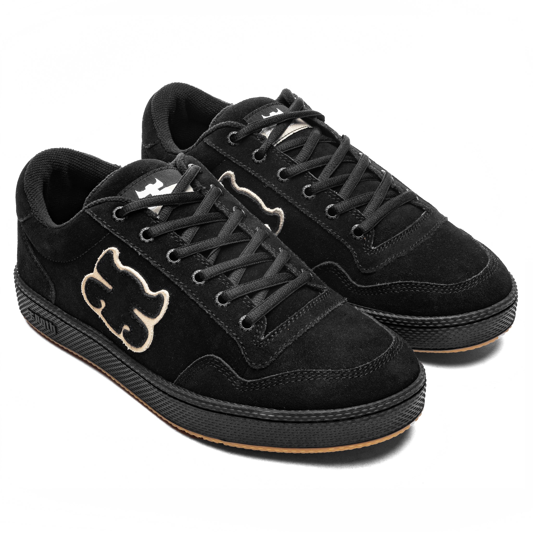 Cricket Black Suede