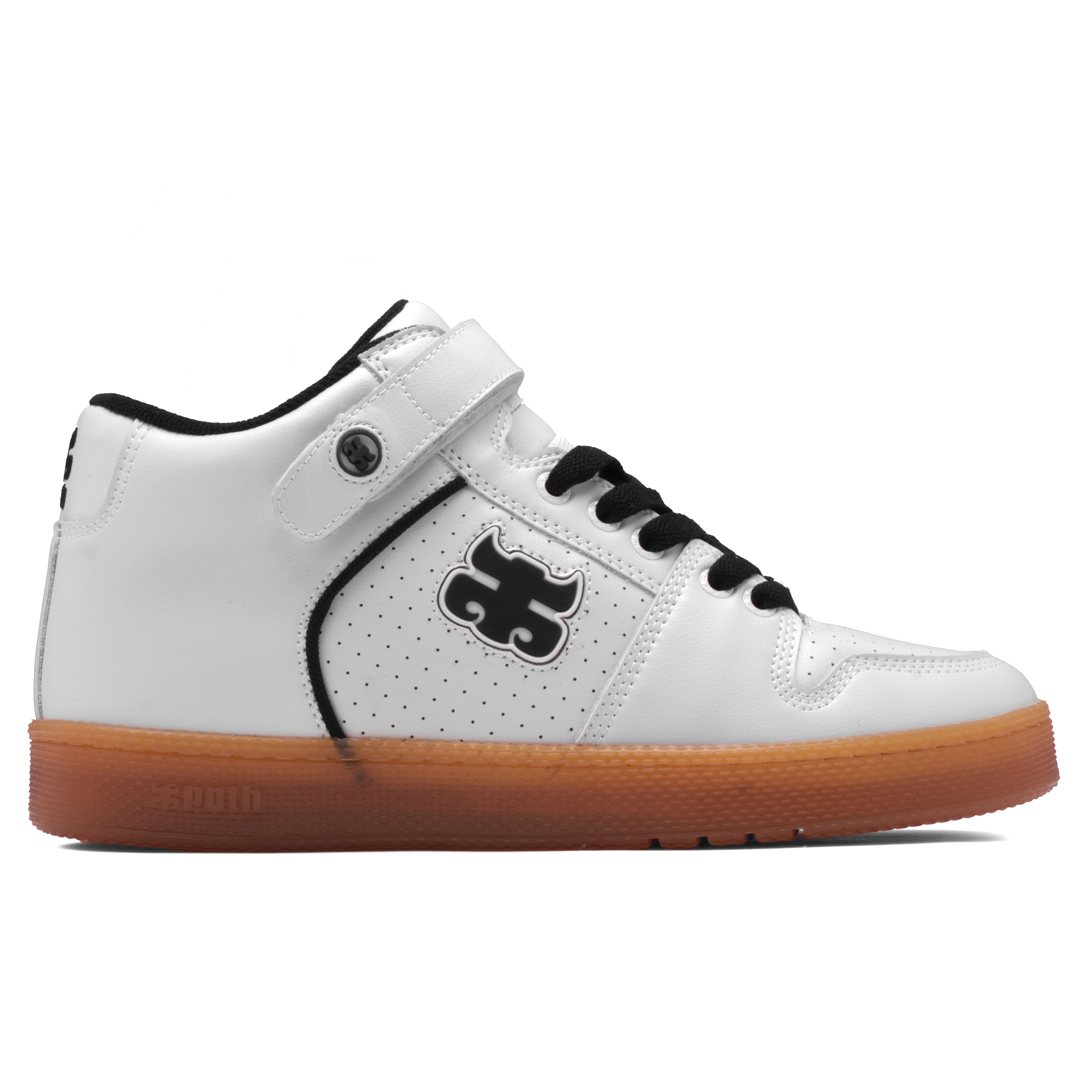 GRASSHOPPER - WHITE LEATHER & PERF