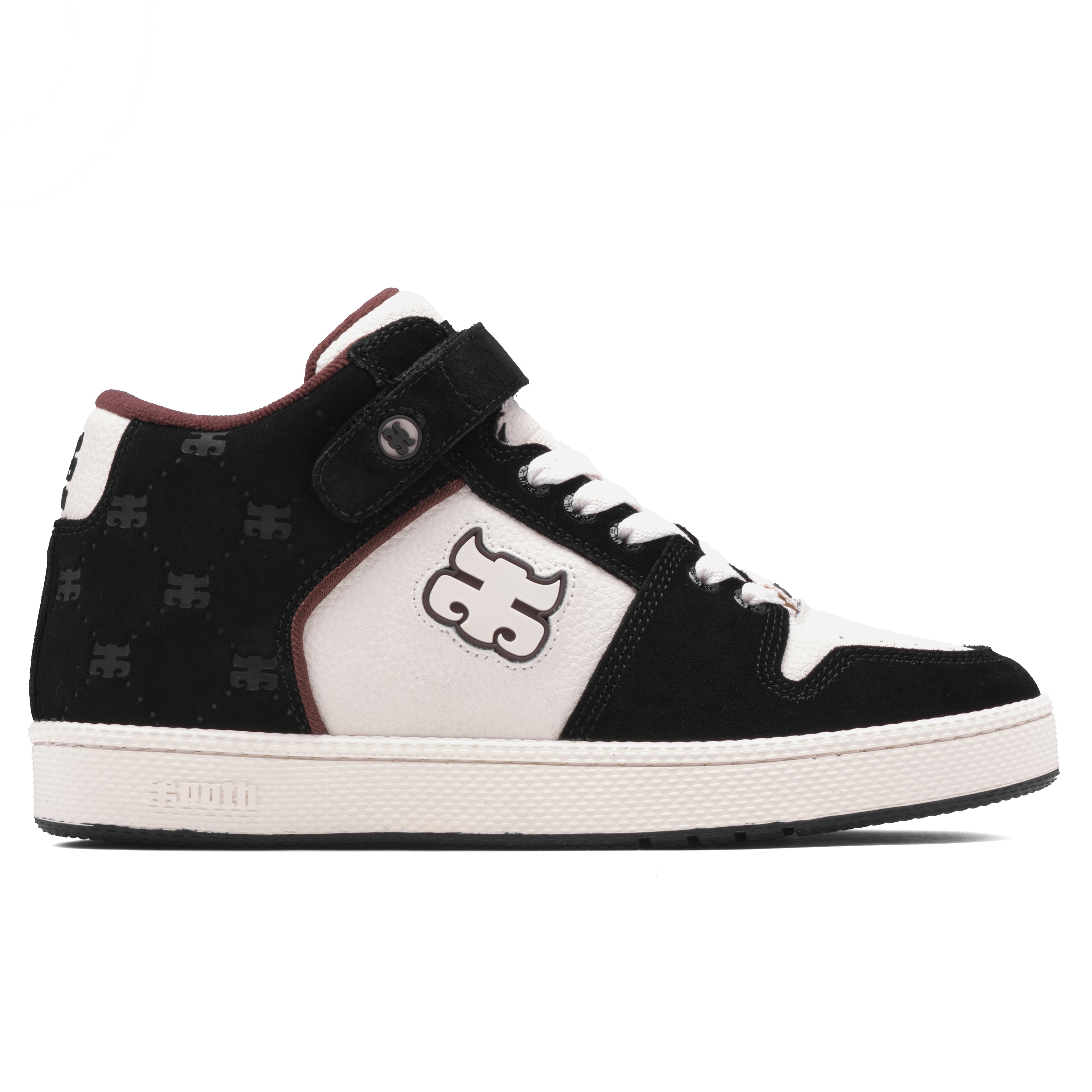 GRASSHOPPER - BLACK SUEDE & IVORY