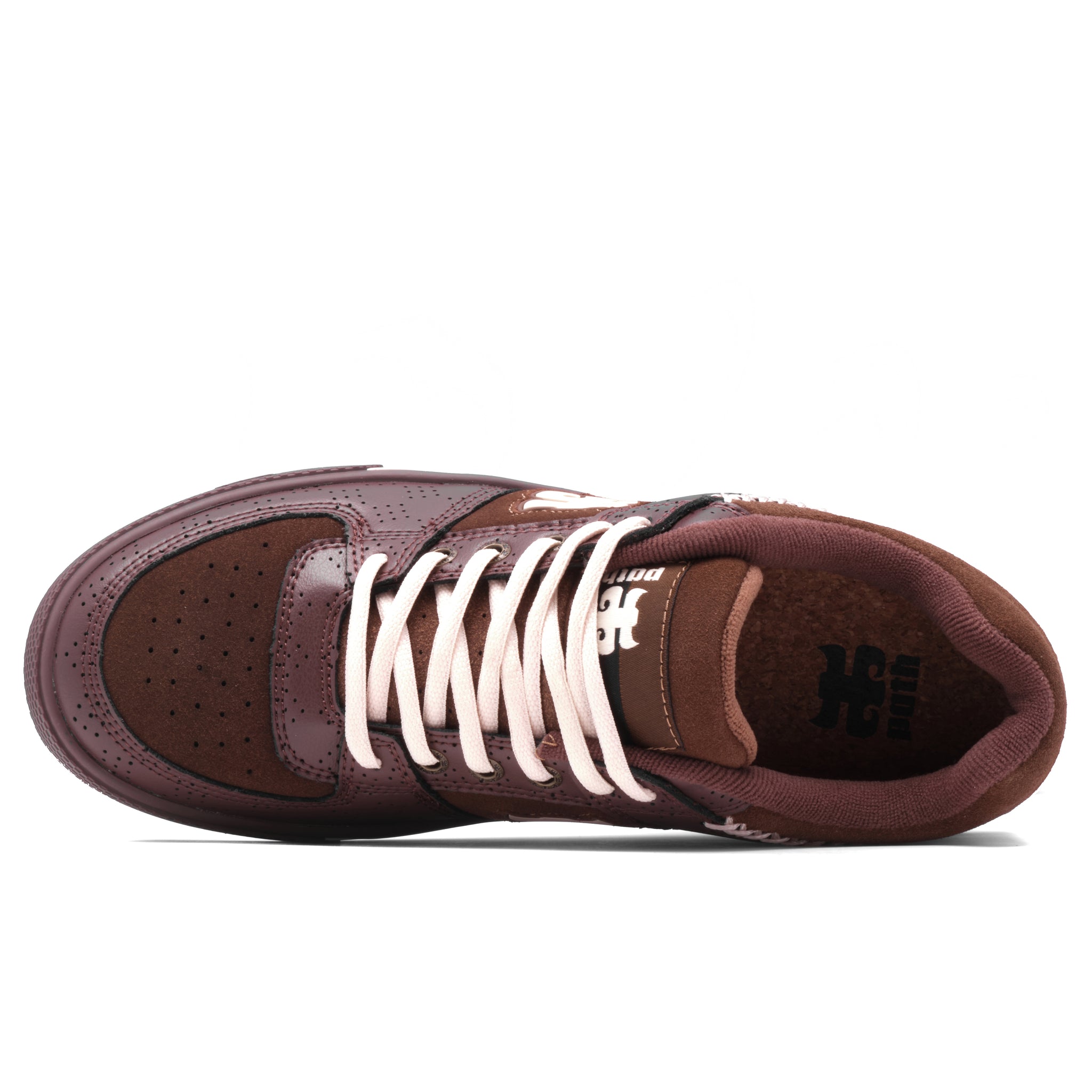 REED LOW - BROWN SUEDE & CREAM – IPATH