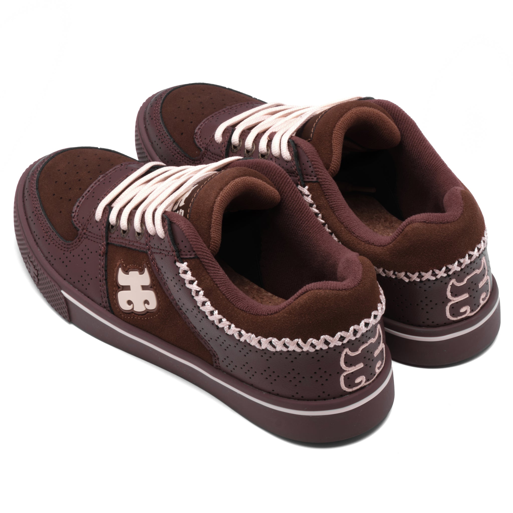 REED LOW - BROWN SUEDE & CREAM – IPATH