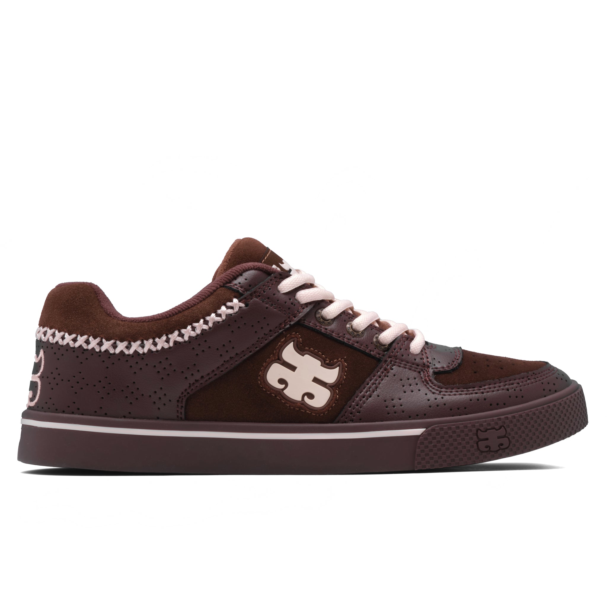 REED LOW - BROWN SUEDE & CREAM – IPATH