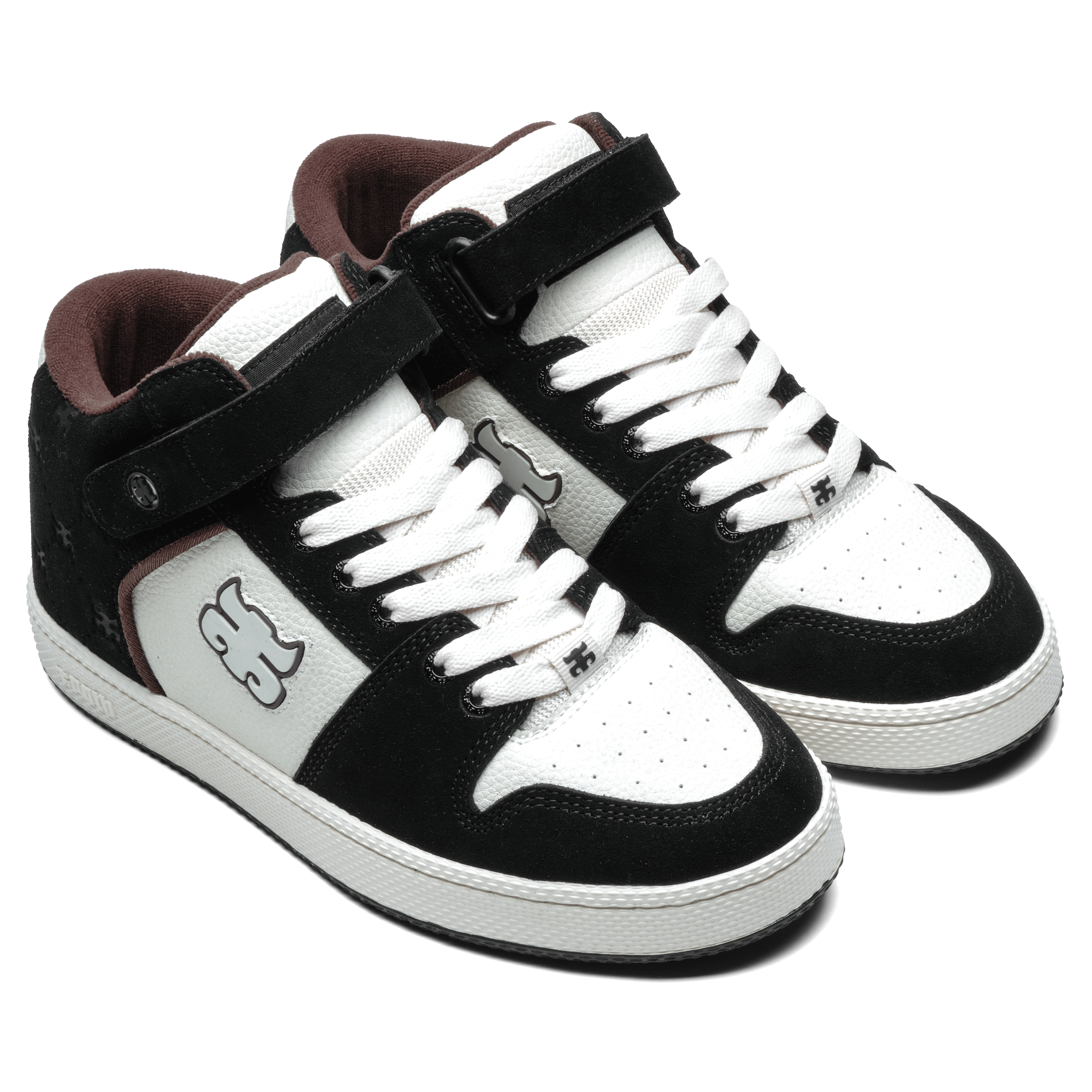 GRASSHOPPER - BLACK SUEDE & IVORY