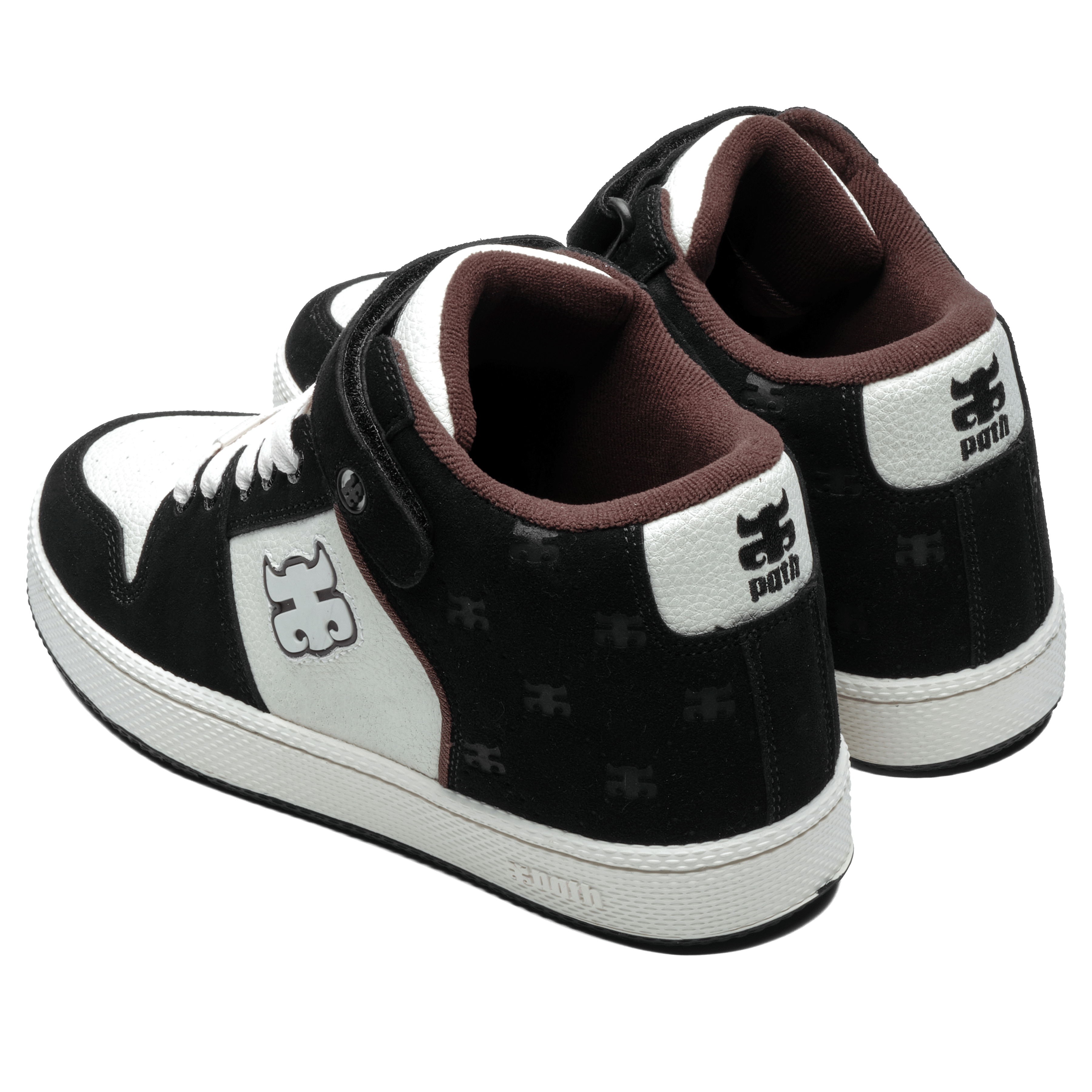 GRASSHOPPER - BLACK SUEDE & IVORY