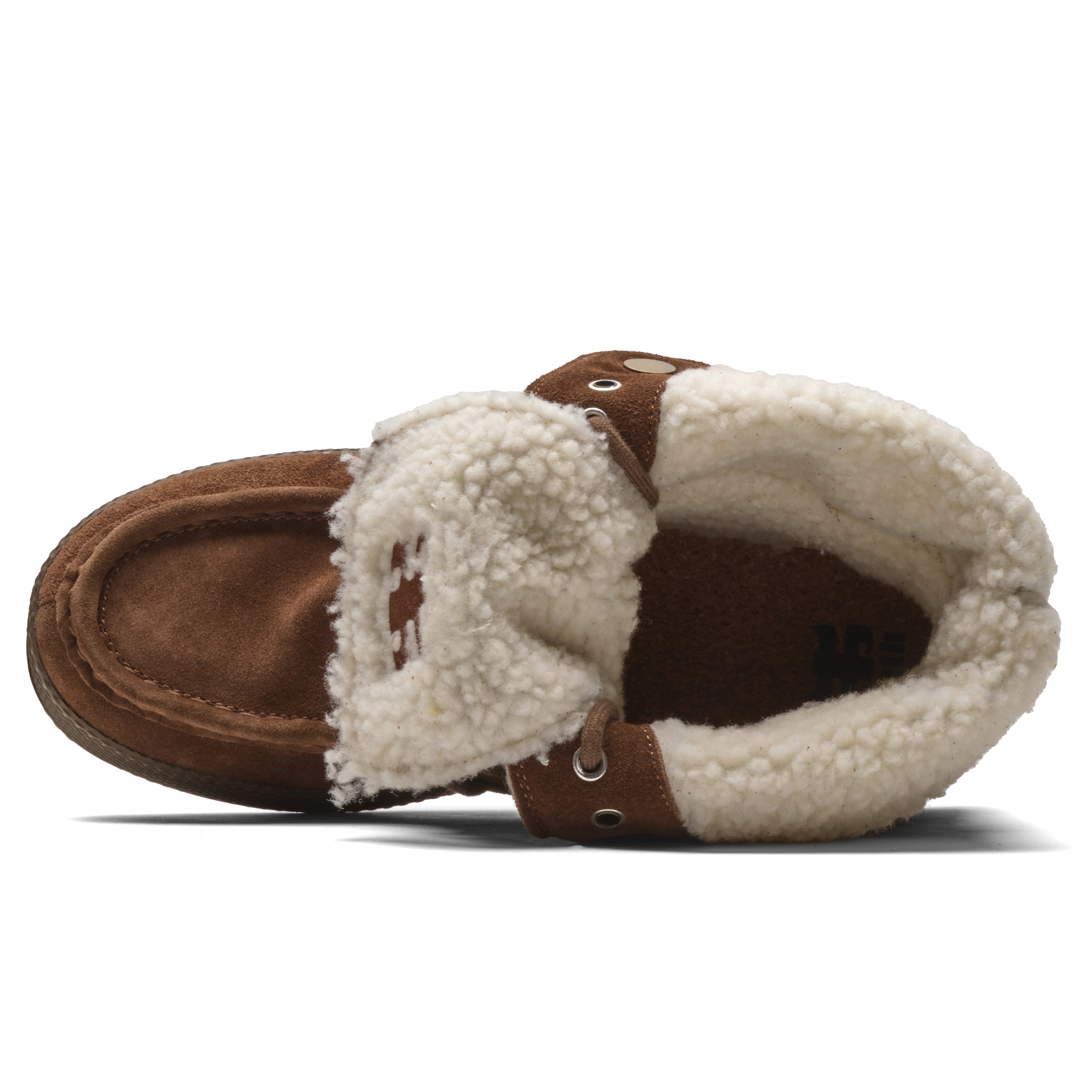 CATS - BROWN SUEDE SHEARLING BOOT