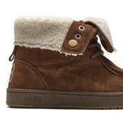 CATS - BROWN SUEDE SHEARLING BOOT