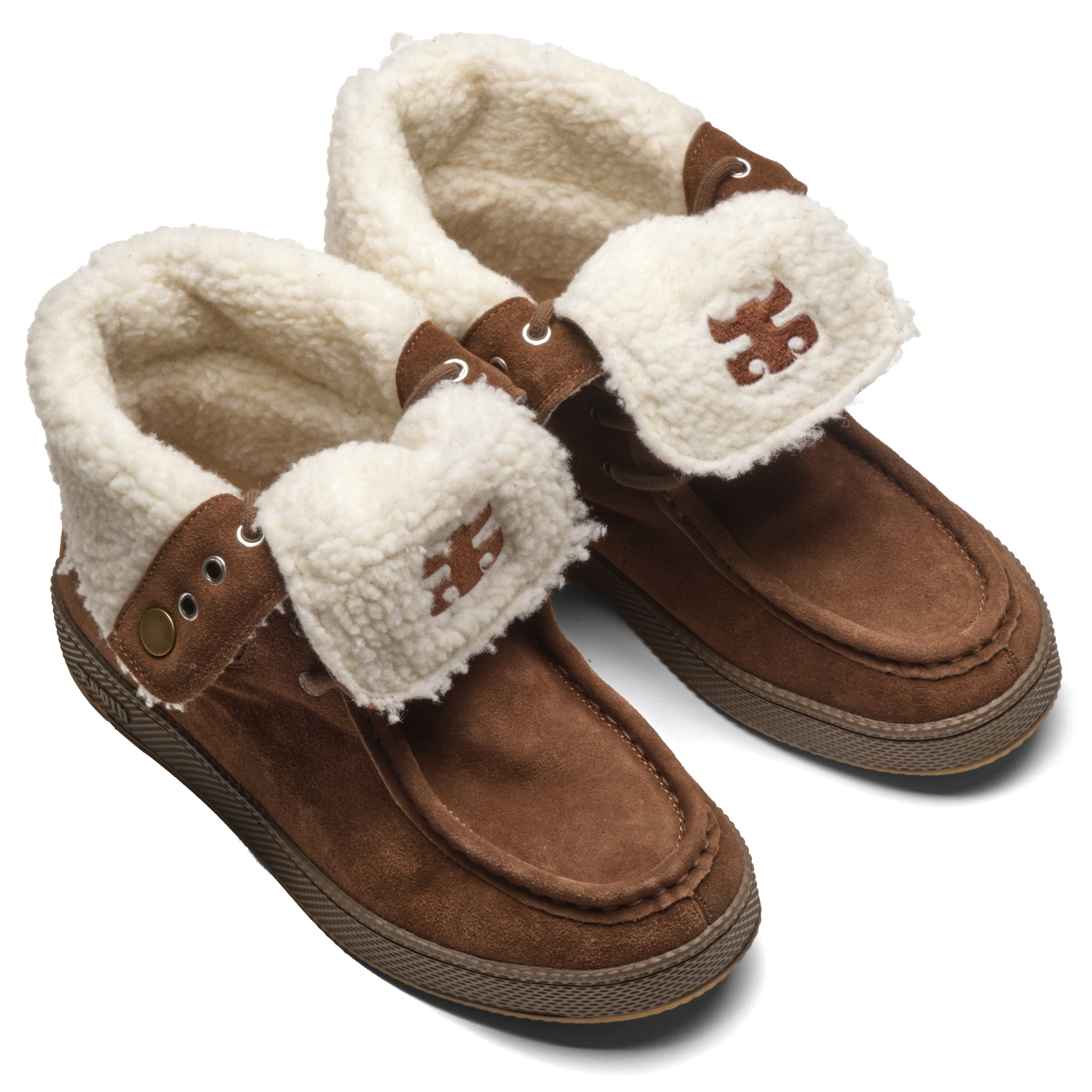 CATS - BROWN SUEDE SHEARLING BOOT
