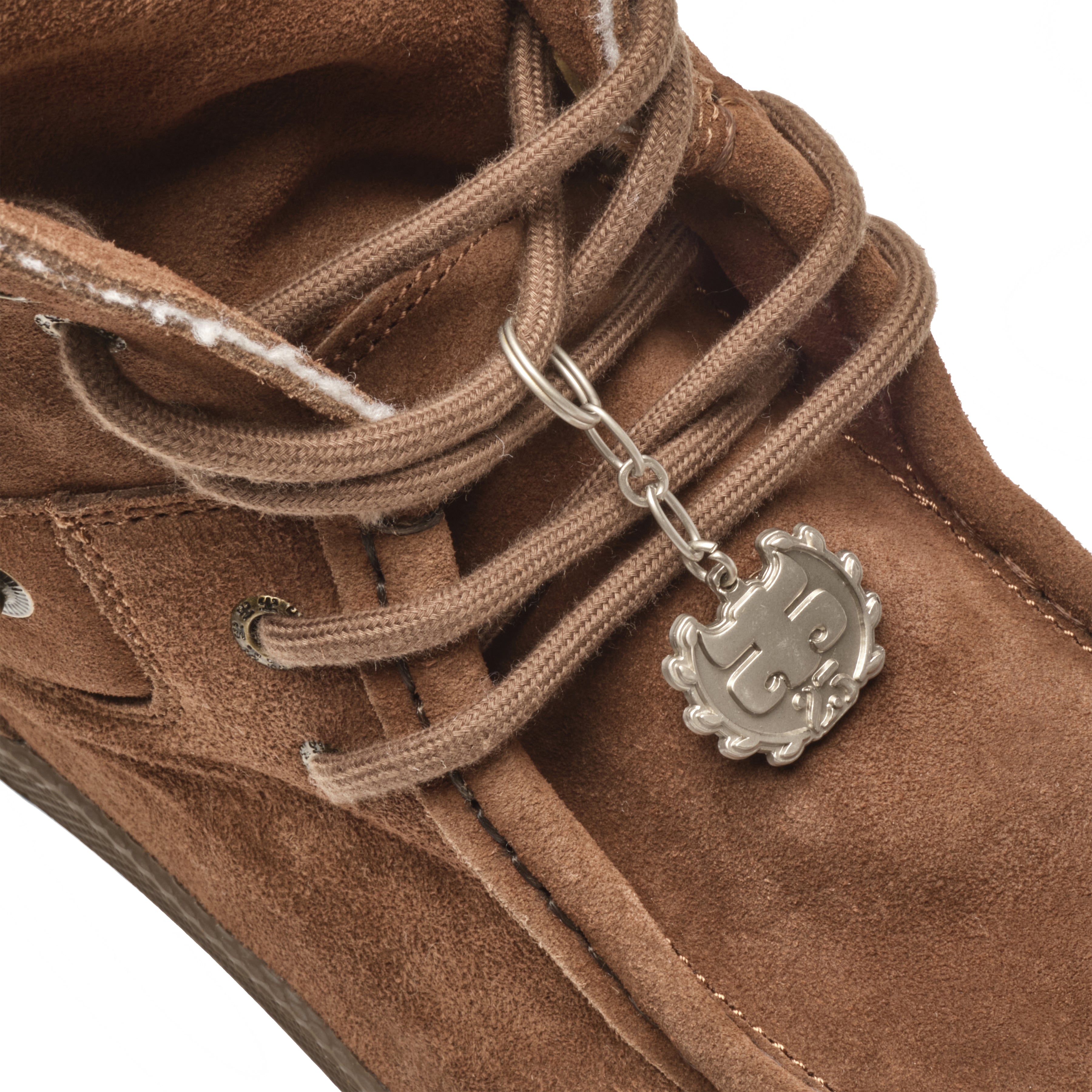 CATS - BROWN SUEDE SHEARLING BOOT