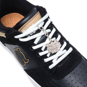 REED LOW - BLACK SHAG SUEDE