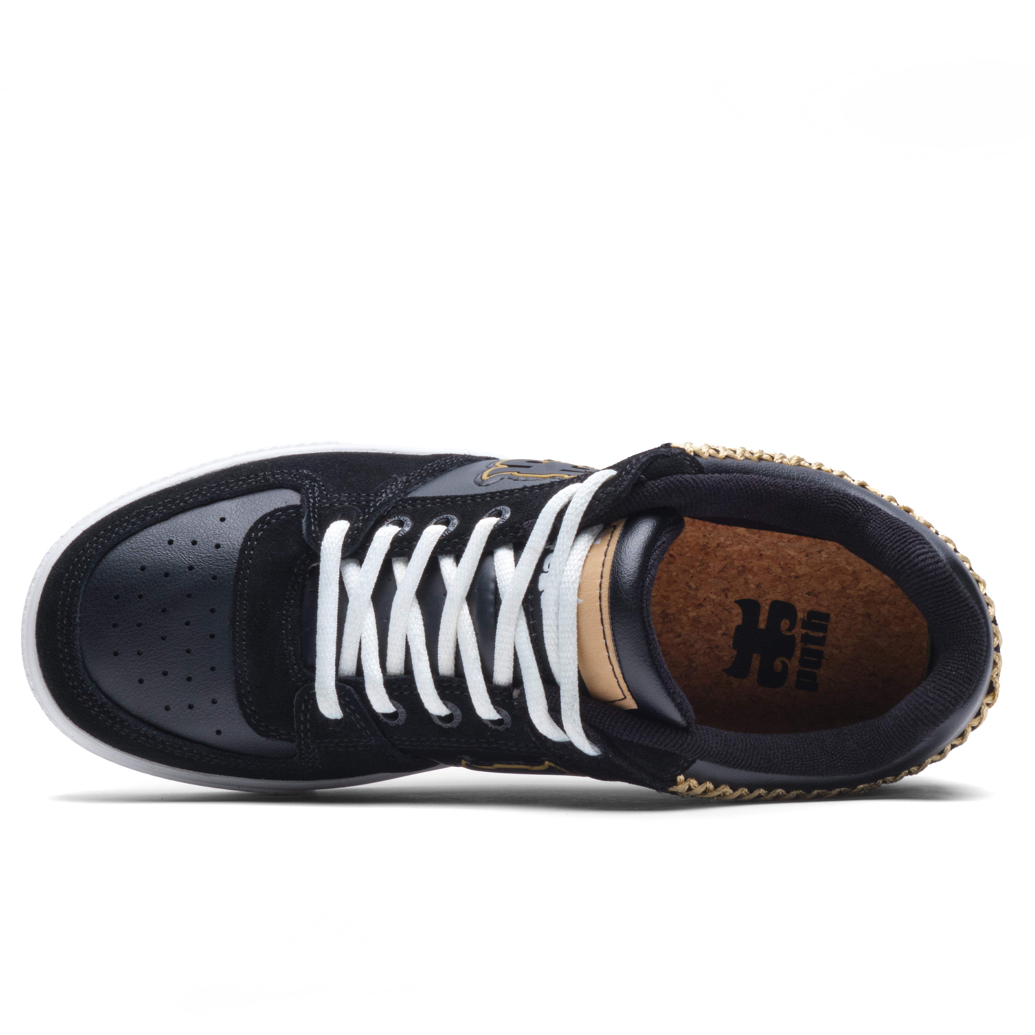 REED LOW - BLACK SHAG SUEDE
