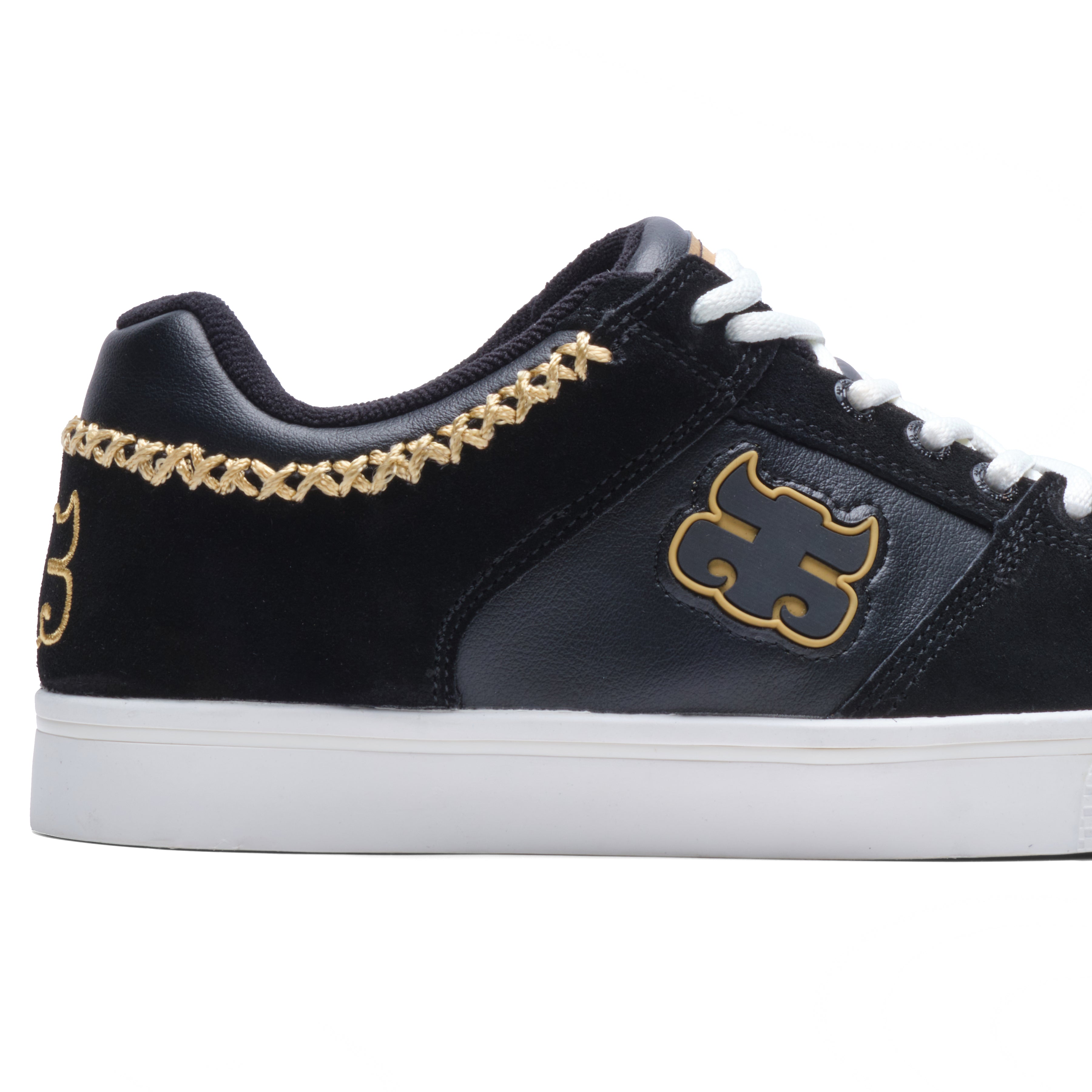 REED LOW - BLACK SHAG SUEDE