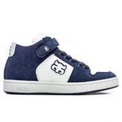 Grasshopper - Navy Suede Blue White Leather