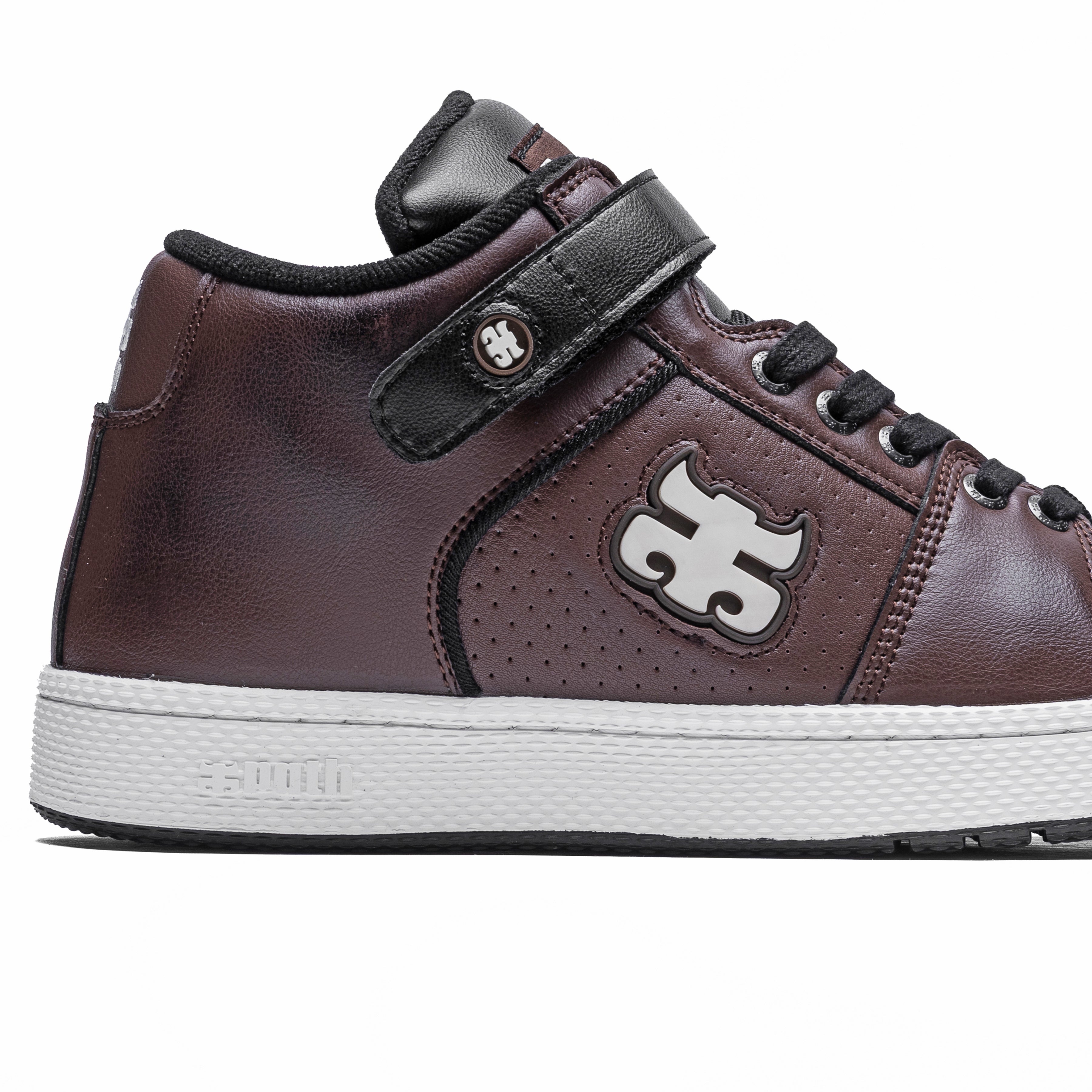 GRASSHOPPER - BURNISHED BROWN LEATHER