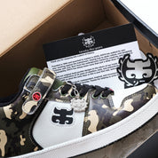 GRASSHOPPER - CAMO & PEBBLE LEATHER