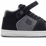 GRASSHOPPER - BLACK AND GREY SUEDE