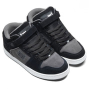 GRASSHOPPER - BLACK AND GREY SUEDE