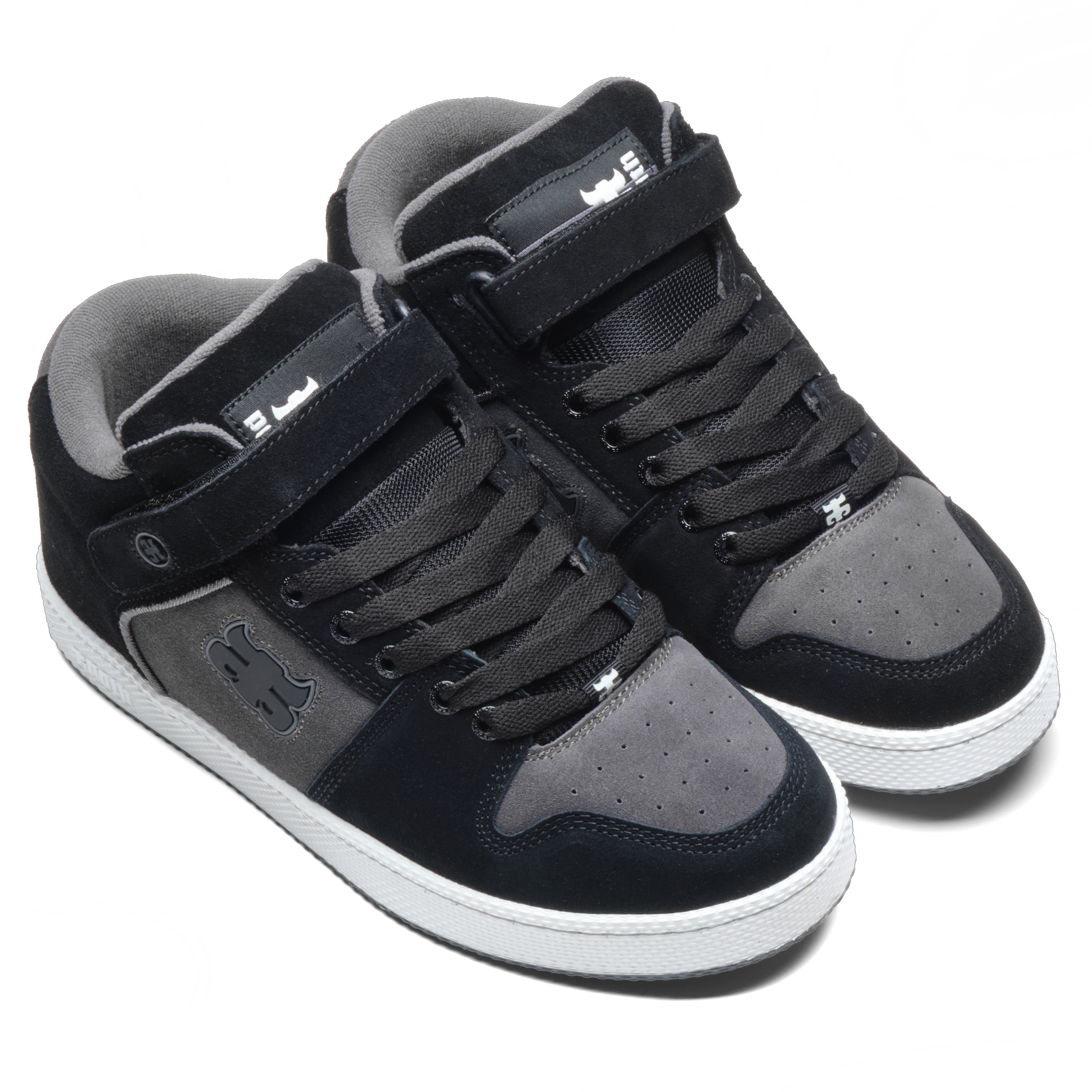 GRASSHOPPER - BLACK AND GREY SUEDE