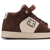 GRASSHOPPER - BROWN SUEDE / PEBBLE LEATHER