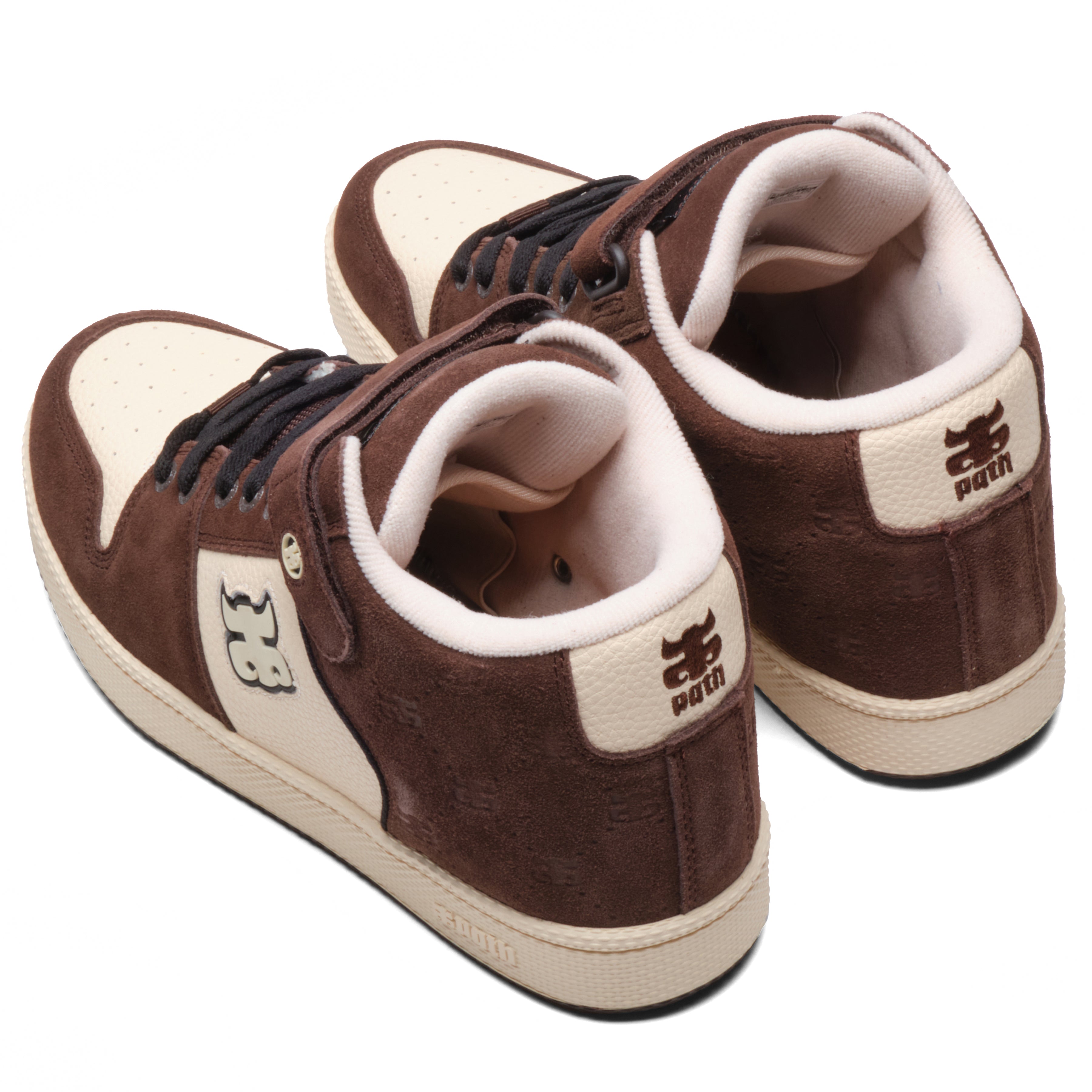 GRASSHOPPER - BROWN SUEDE / PEBBLE LEATHER