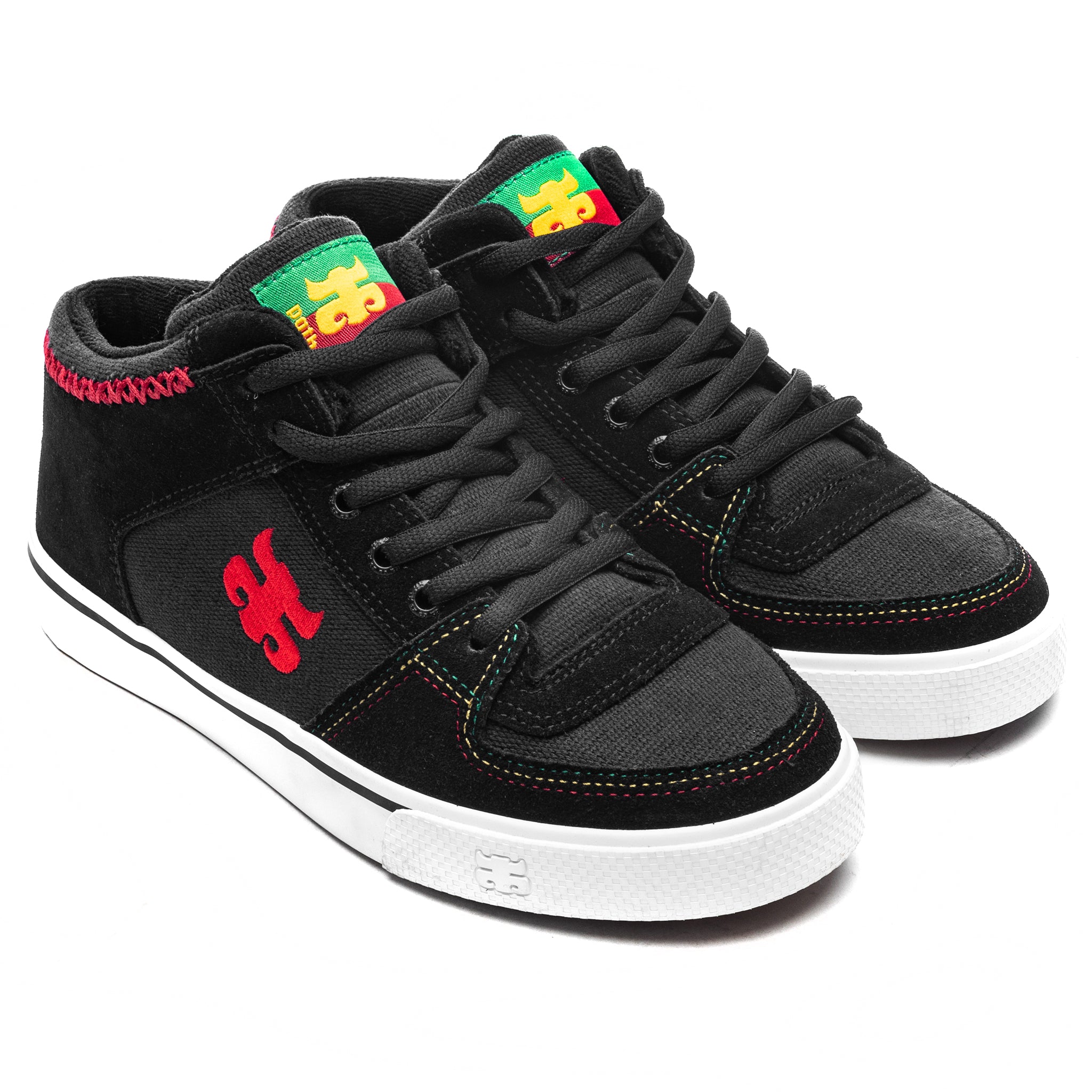 Reed - Black Suede/Hemp Rasta