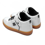 GRASSHOPPER - WHITE LEATHER & PERF